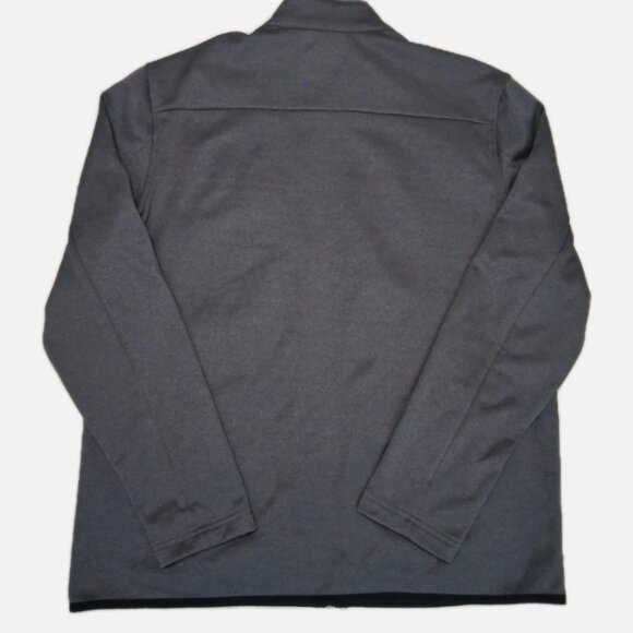 Callaway Golf Full Zippered Sweater Jacket Men's Size Large Quilted Fleece Logo - Picture 3 of 8